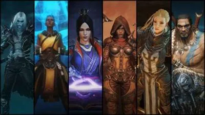 What are the 6 classes in diablo immortal?