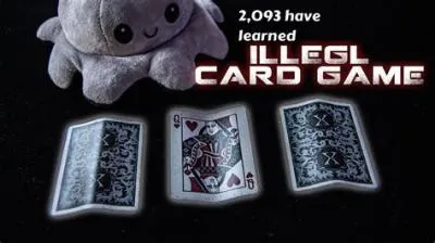 Why are card games illegal?