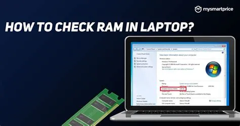 How do i check my ram on my laptop?