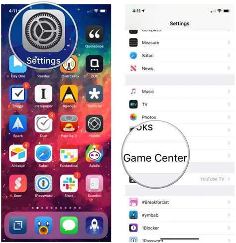 What is the use of game center on iphone?