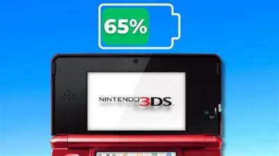 How do i check battery percentage on 3ds?