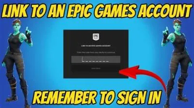 Can i link my epic games account to another account?