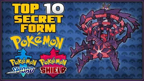 Are there any secret pokémon in sword and shield?