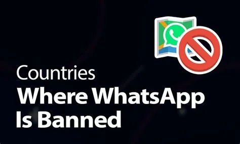 Which country has banned whatsapp?