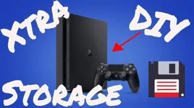 Can i expand my ps4 storage?