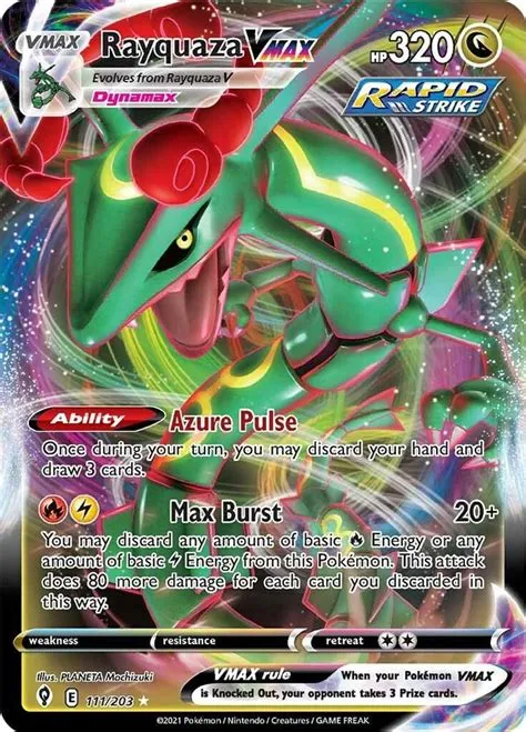 Is rayquaza vmax rare?