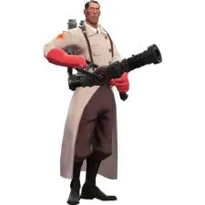 Can medic heal himself in tf2?