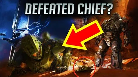 Who defeated master chief?