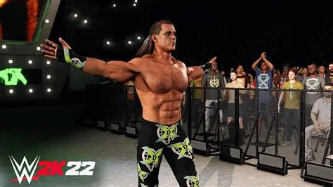 Why isn t shawn michaels in wwe 2k22?