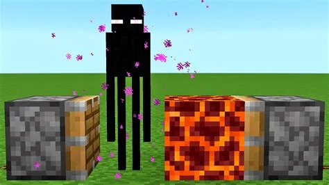 Do magma blocks hurt enderman?