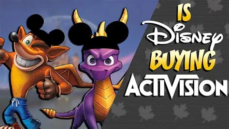 Is disney buying activision?