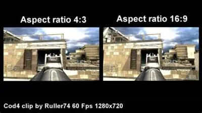 What aspect ratio is best for cod?