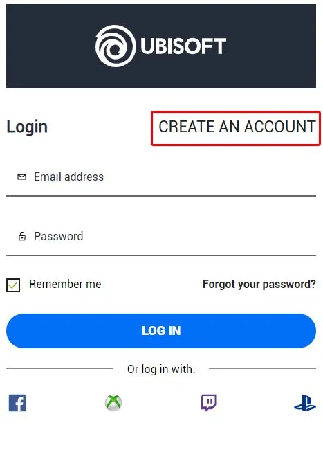 How do i create a free ubisoft account?