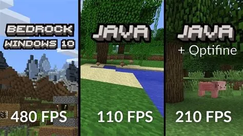 Is minecraft java harder to run than bedrock?