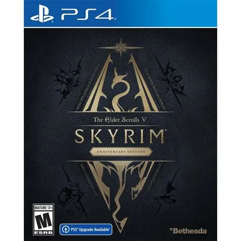 What does skyrim anniversary edition add ps4?