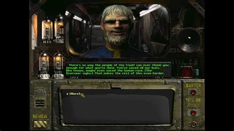 Is there a good ending in fallout 3?