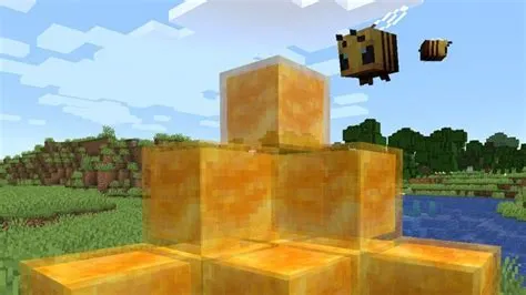 How do you break a honey block?