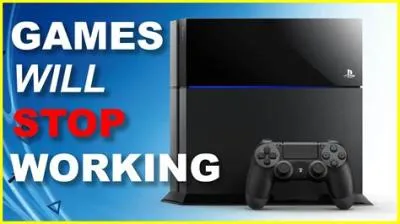 Will the ps4 eventually stop working?