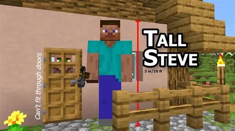 Is steve 6 feet tall?