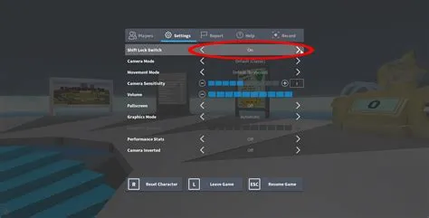 What is shift lock in roblox?