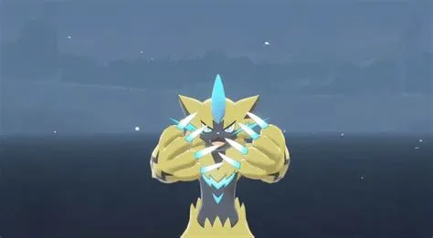 Can you catch zeraora in sword?