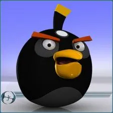 What is the black angry birds name?