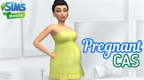 Can you get pregnant in sims 4 mobile?