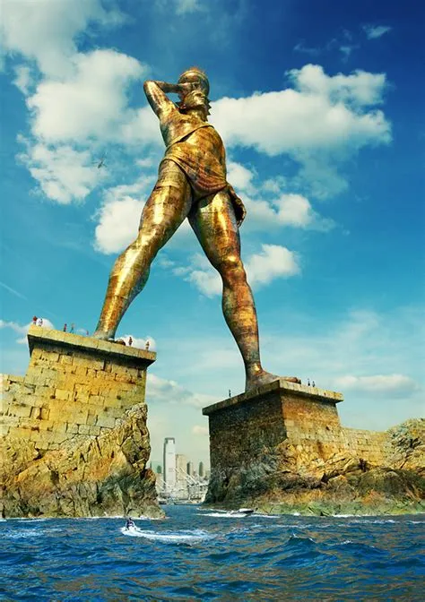 Is colossus statue real?