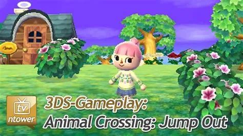 Can you jump in animal crossing?