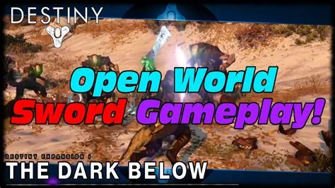 Is destiny 1 an open world game?