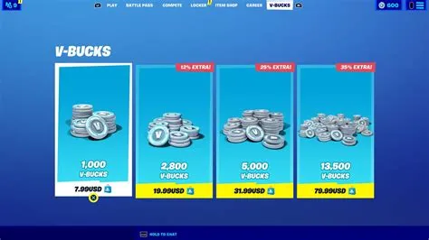 Can you get v-bucks without paying?