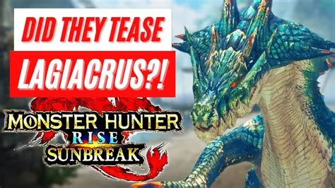 Why is lagiacrus not in sunbreak?