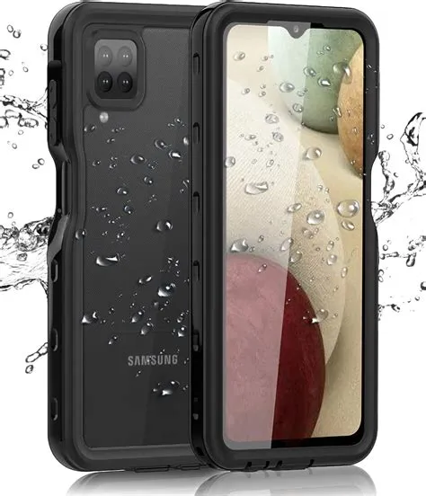 Is samsung a12 waterproof?