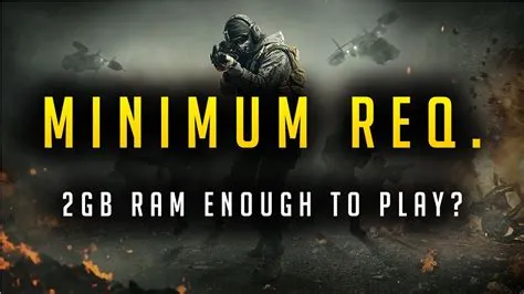 What is the minimum ram for call of duty mobile?