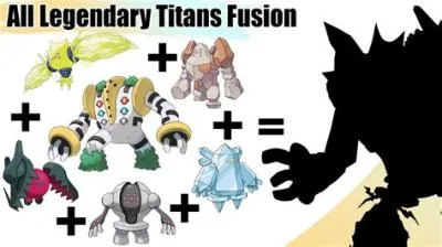 What are the 5 legendary titans pokémon?