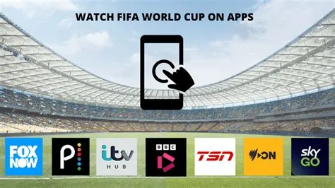 In which app i can watch fifa?