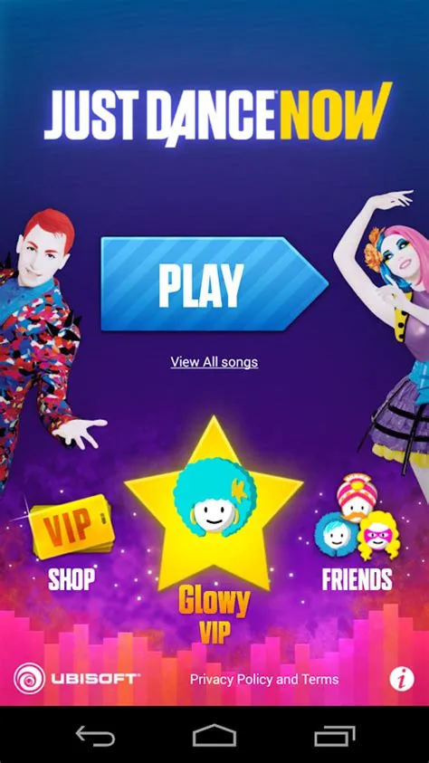 Can you play just dance on android?