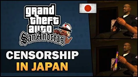 Why does japan censor games?