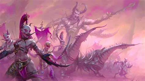 How is slaanesh in warhammer fantasy?