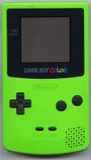 Why are game boy games green?