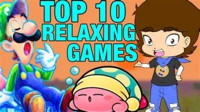 Is playing games a relaxing activity?