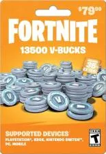 How much did 13500 v-bucks cost?