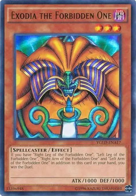 Why is exodia the forbidden one?