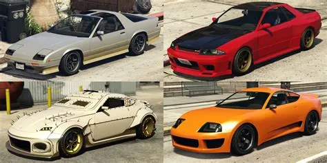 What car has the most upgrades in gta?